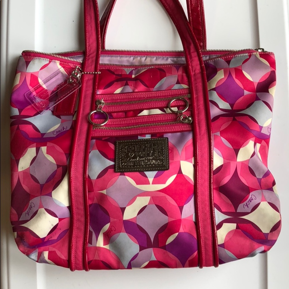 Coach - Poppy Pink Tote